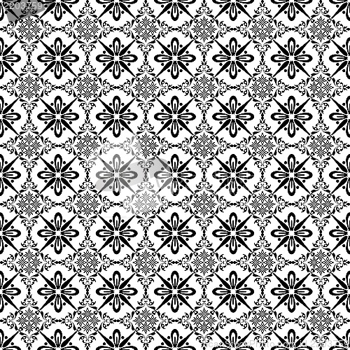 Image of seamless floral pattern