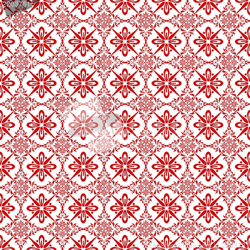 Image of seamless floral pattern
