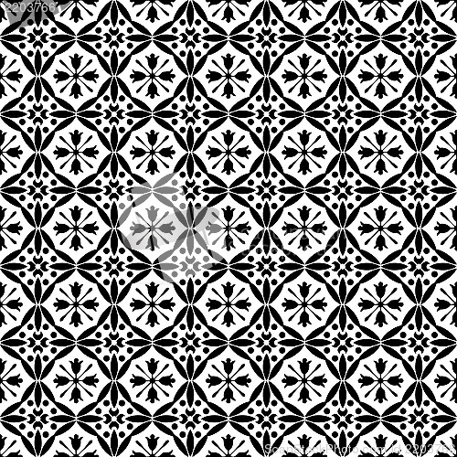 Image of seamless floral pattern