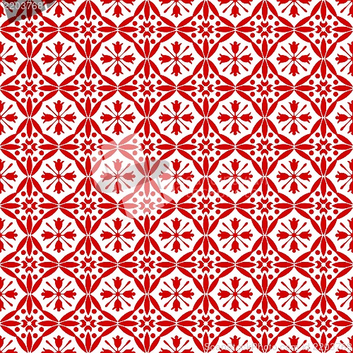 Image of seamless floral pattern