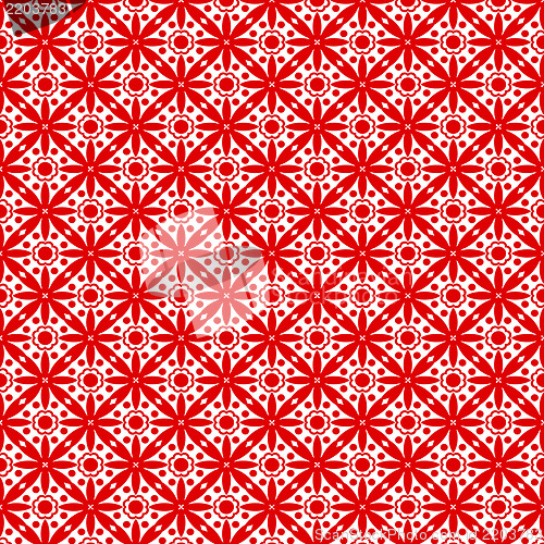 Image of seamless floral pattern