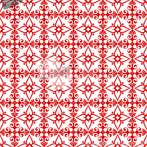 Image of seamless floral pattern
