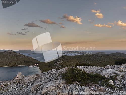 Image of Islands in the sunset