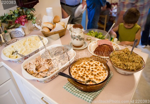 Image of Thanksgiving dinner 1