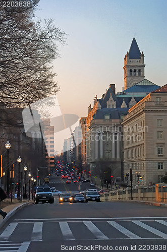 Image of streets of washington dc usa