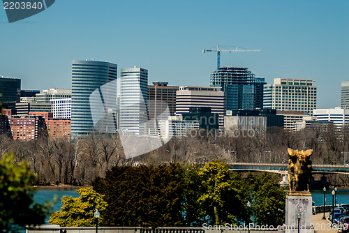 Image of Crystal City, an urban neighborhood in Arlington County, Virgini