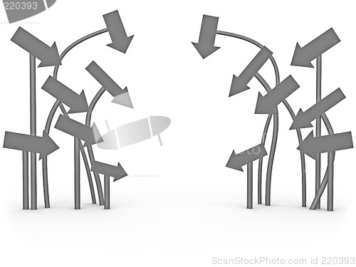 Image of Arrows Pointing