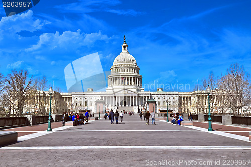 Image of wahington dc capitol building neoclassic ionic architecture