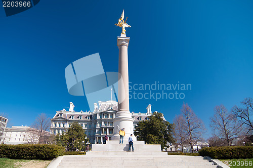 Image of administrative building near white house washington dc