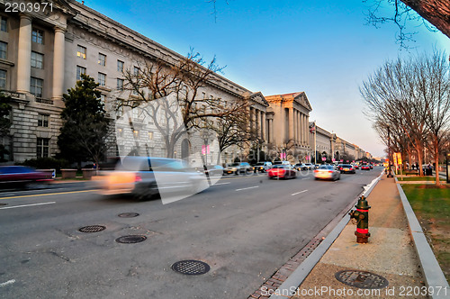 Image of streets of washington dc usa