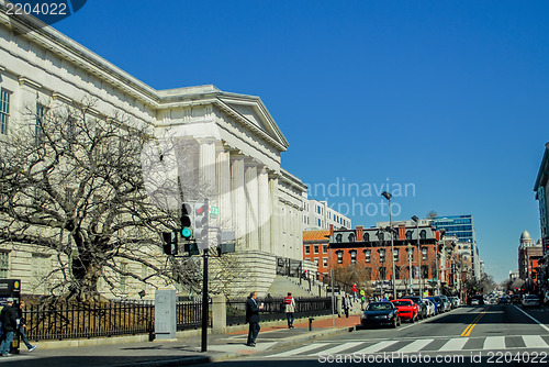 Image of streets of washington dc usa