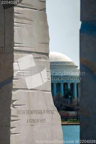 Image of Thomas Jefferson Memorial, in Washington, DC, USA