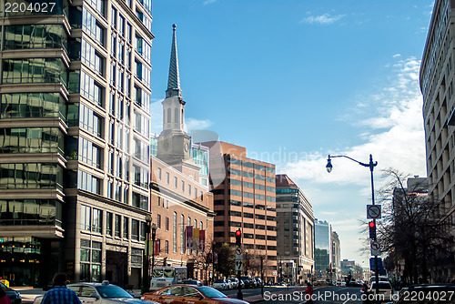 Image of streets of washington dc usa