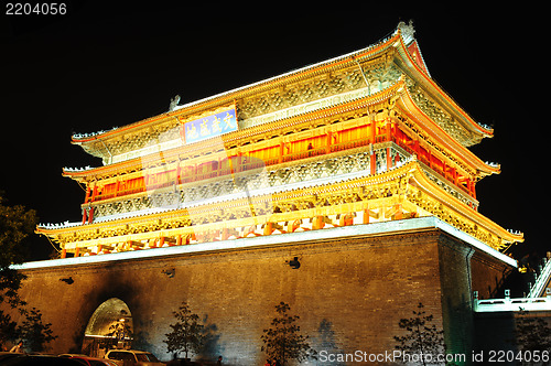Image of Drum Tower in Xian, China