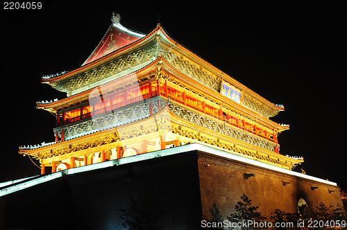 Image of Drum Tower in Xian, China