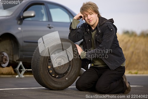 Image of Tire change