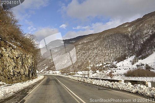 Image of section of the Georgian Military Road