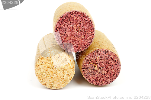 Image of Three Wine Corks