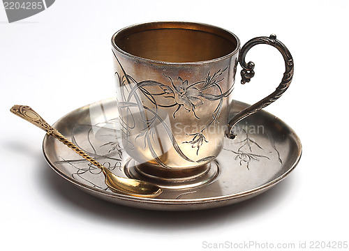 Image of Antiquarian silver cup