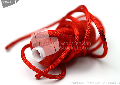 Image of Red threads 