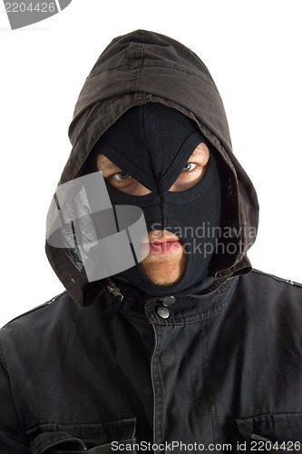 Image of Masked man
