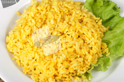 Image of golden rice