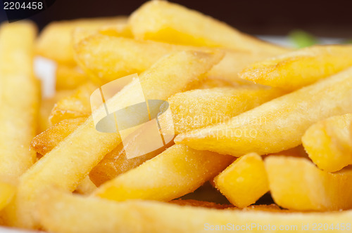 Image of Golden potatoes fries