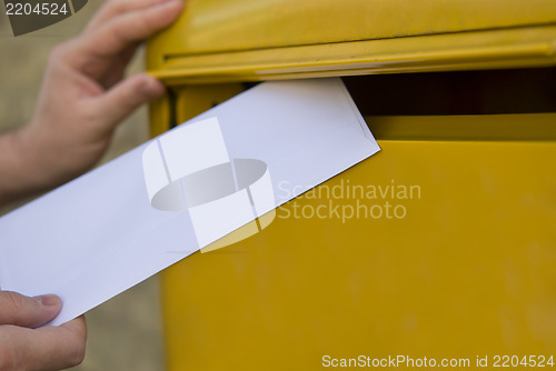 Image of Posting a Letter
