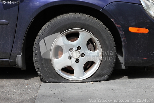 Image of Flat Tire