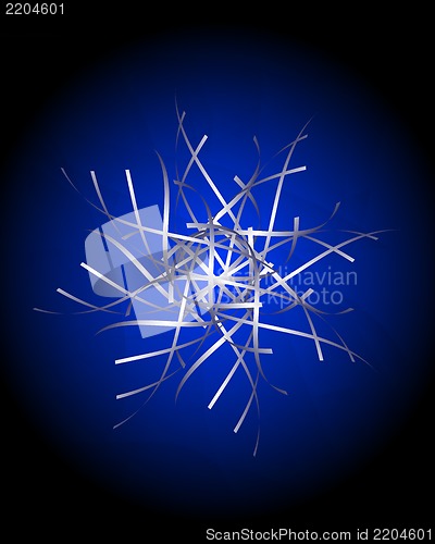 Image of blue gold luxury invitation background