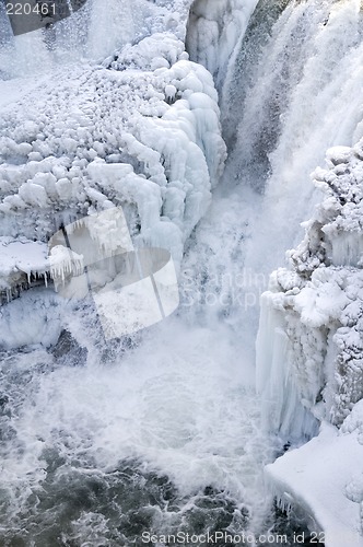 Image of Icy waterfalls 1