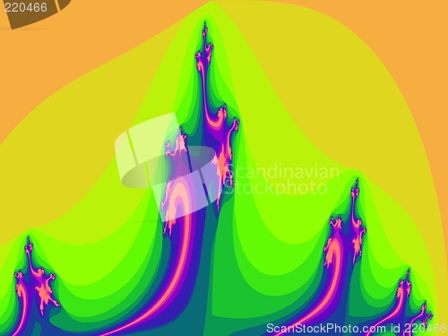 Image of Fractal Castle Sunset