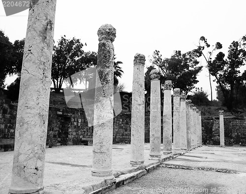 Image of Ancient ruins in Israel travel