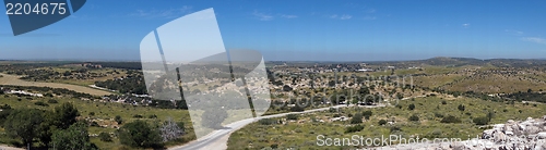 Image of Israel landscape panorama