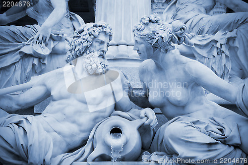 Image of Pallas-Athene fountain Vienna