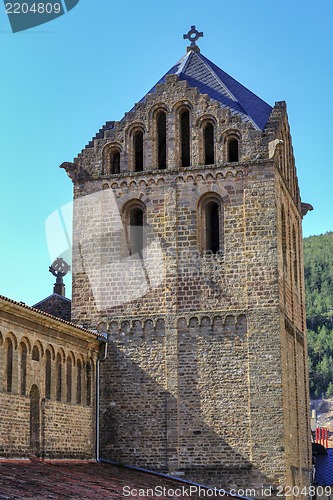 Image of Ripoll monastery north bell tower