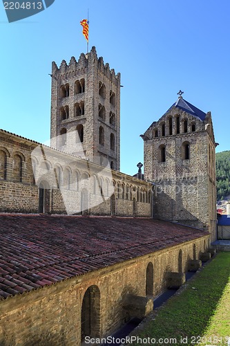 Image of Ripoll monastery bell tower