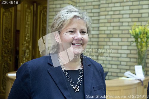 Image of Erna Solberg