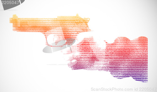 Image of Pistol in hand