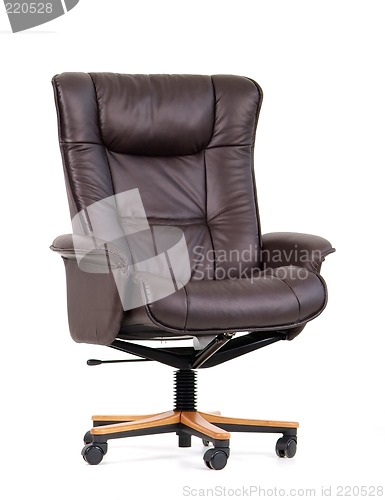 Image of Black luxury office chair