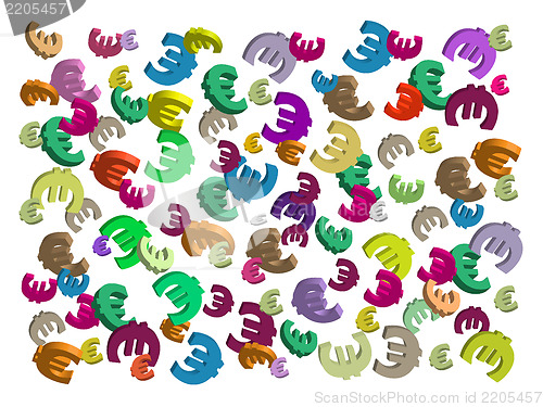 Image of Raining euros
