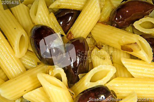 Image of Spaghetti with olives
