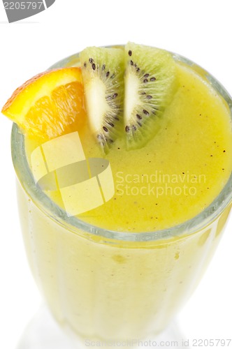 Image of kiwi and passionfruit cocktail