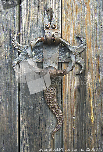 Image of Old door knocker