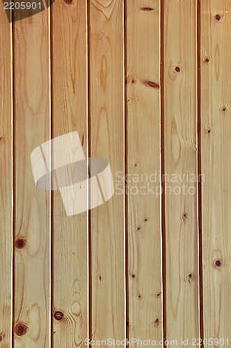 Image of Wooden plank wall