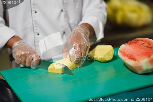 Image of buffet food