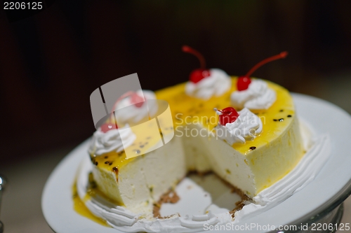 Image of buffet food