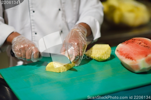 Image of buffet food