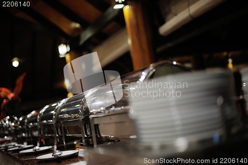 Image of buffet food