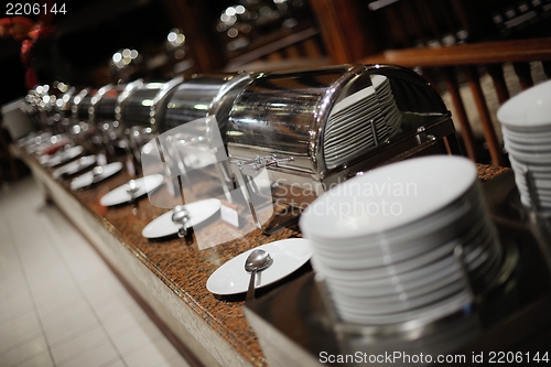 Image of buffet food